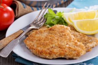 Turkey steak with lemon crumb hogans farm