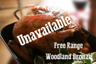 Free Range Irish Woodland Bronze Turkey